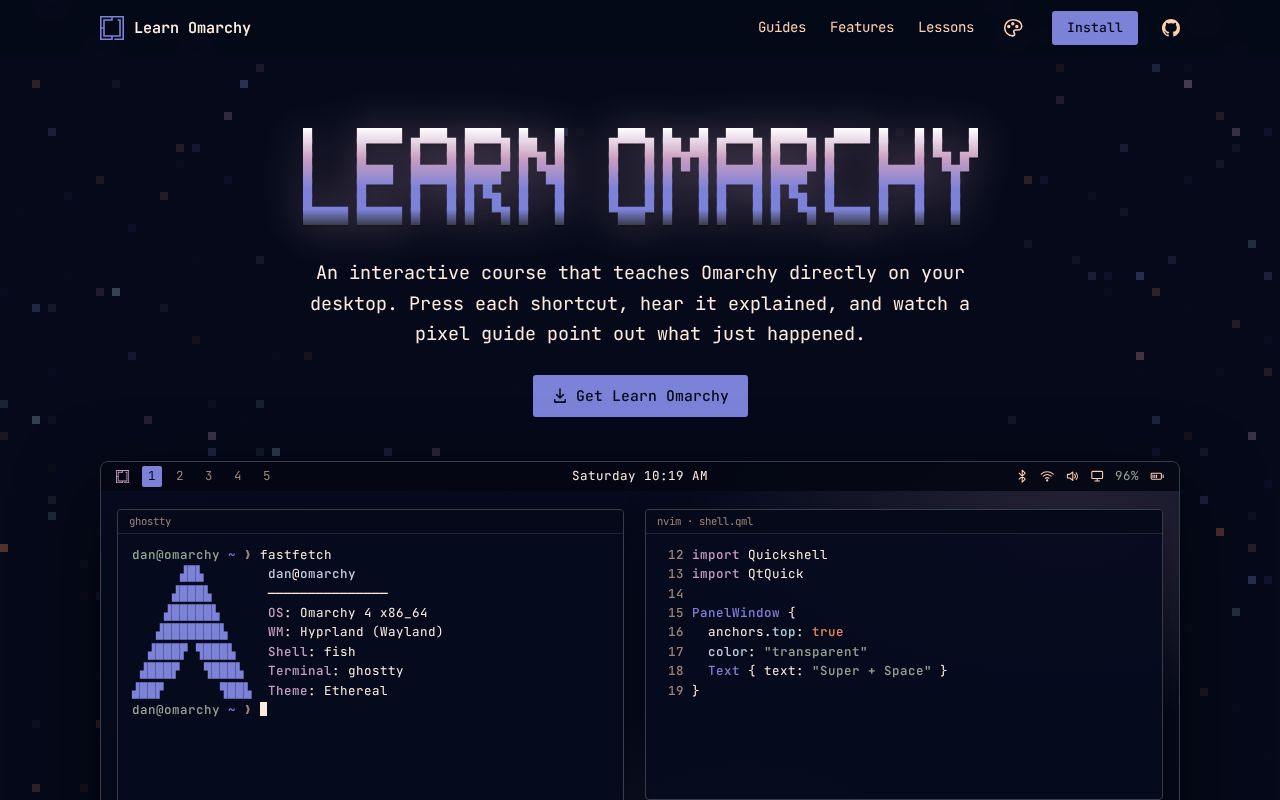 Preview of Learn Omarchy