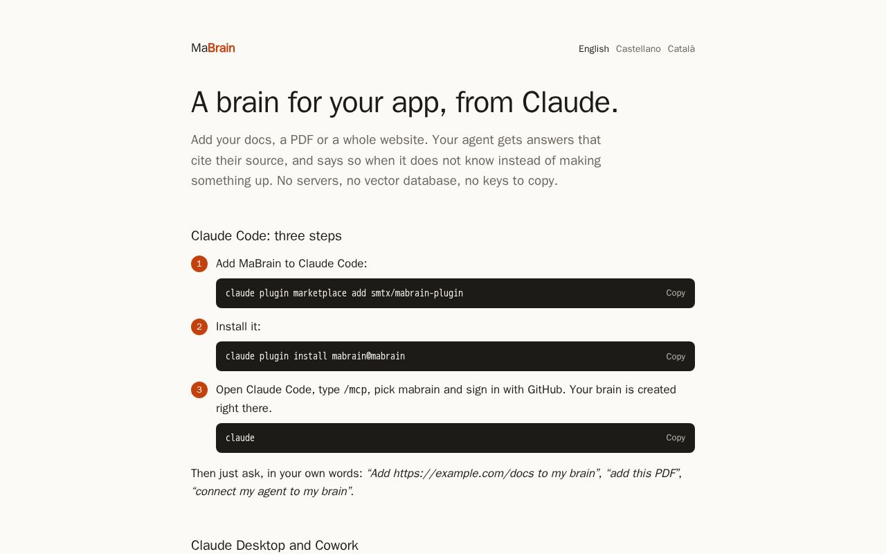 Preview of Mabrain Plugin