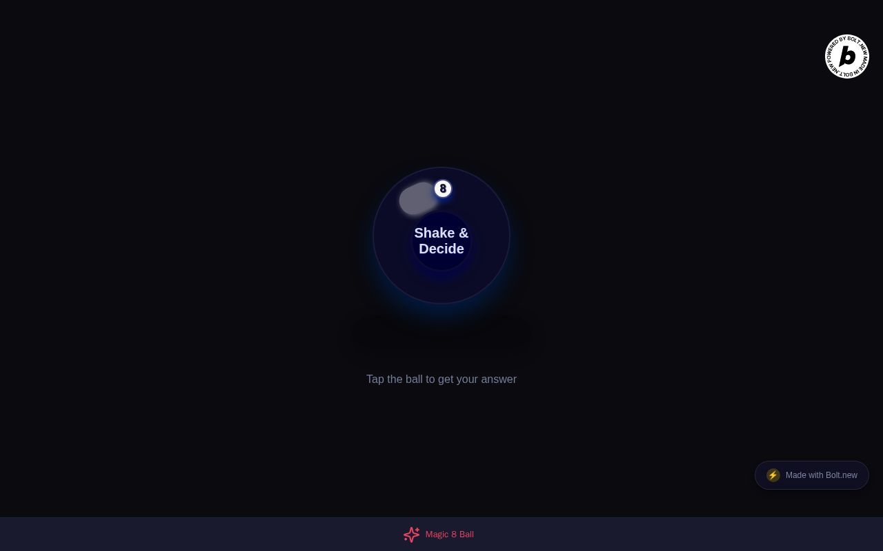 Preview of Shake & Decide