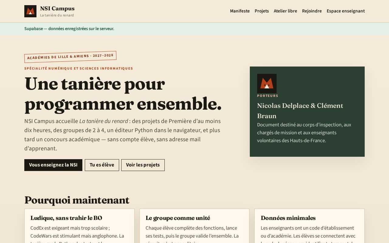 Preview of Projet Academique