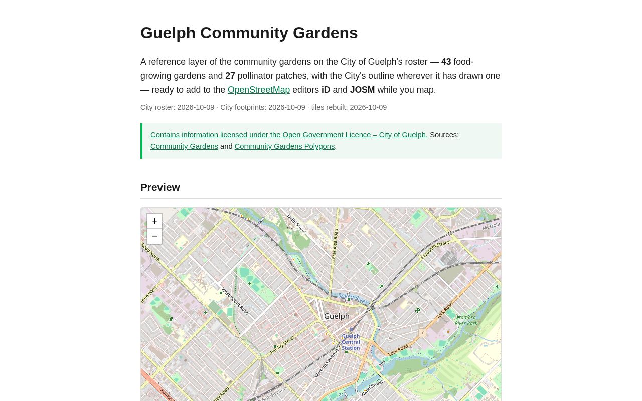 Preview of Guelph Gardens Layer