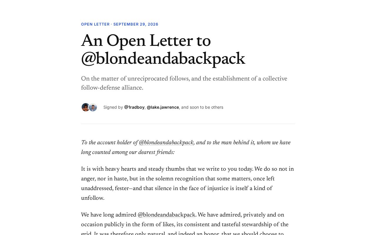 Preview of Blondeandabackpack Github Io