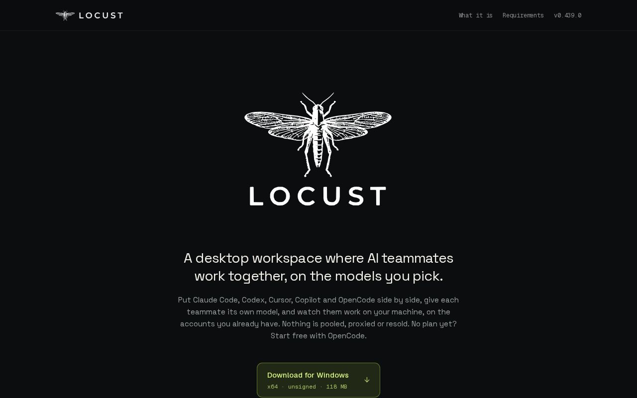 Preview of Locust Releases