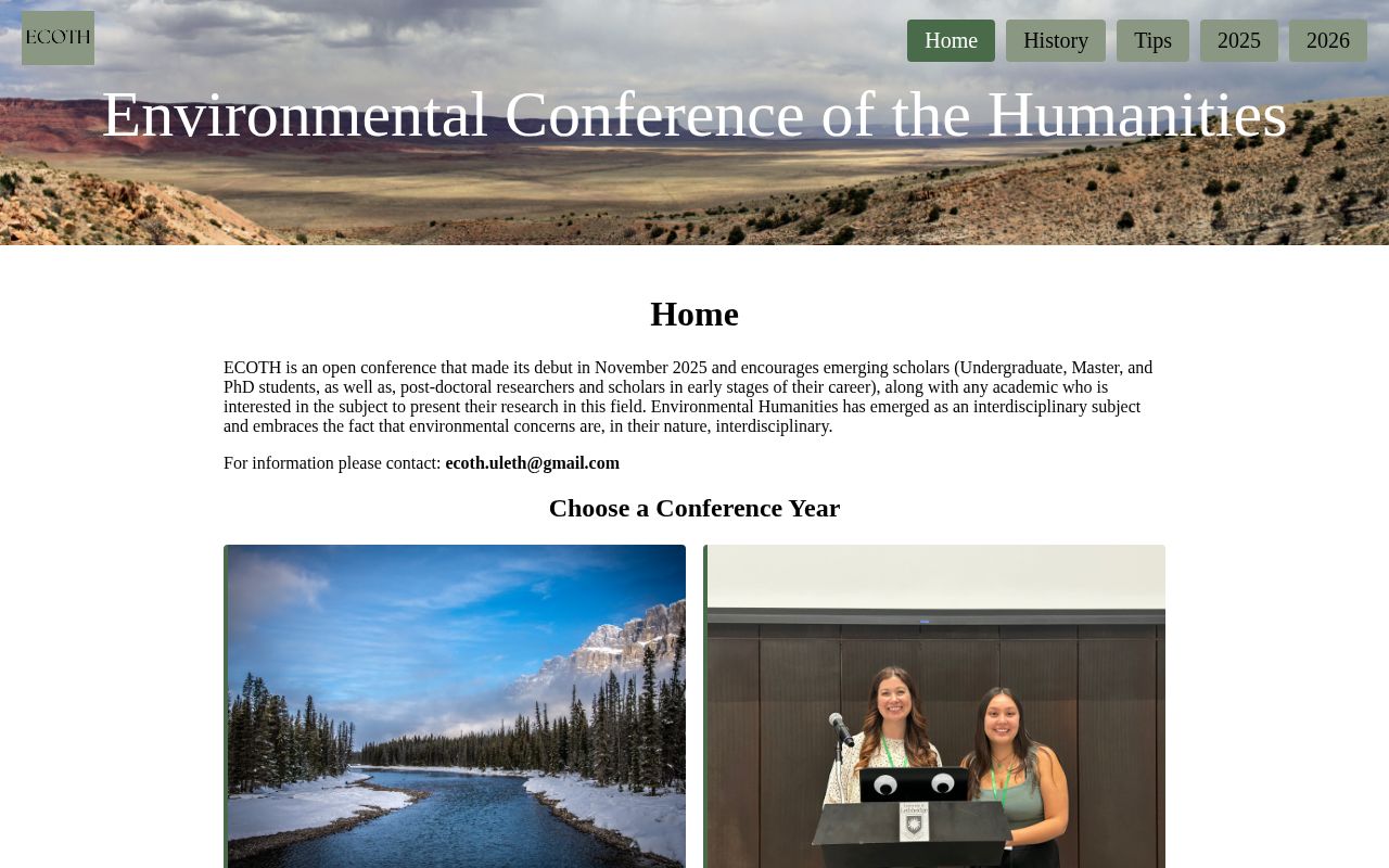 Preview of EnvironmentalConferenceoftheHumanities Github Io