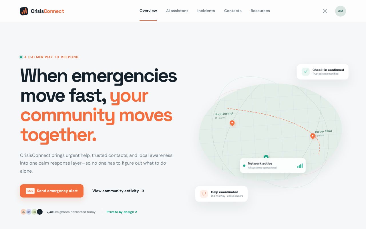 Preview of CrisisConnect
