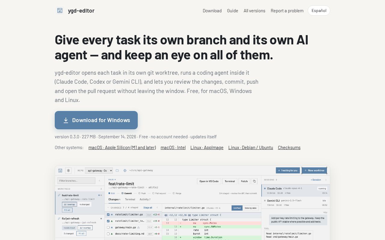 Preview of Ygd Editor Releases