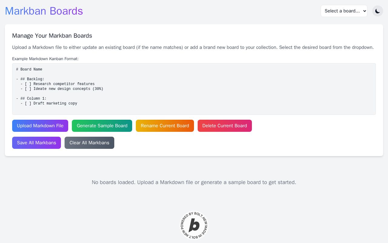 Preview of Markban Boards