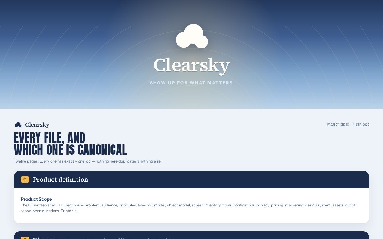 Preview of Clearsky