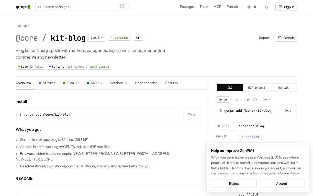 Preview of Kit Blog