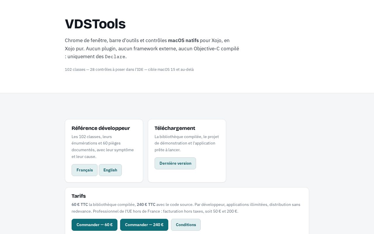 Preview of VDSTools Dist