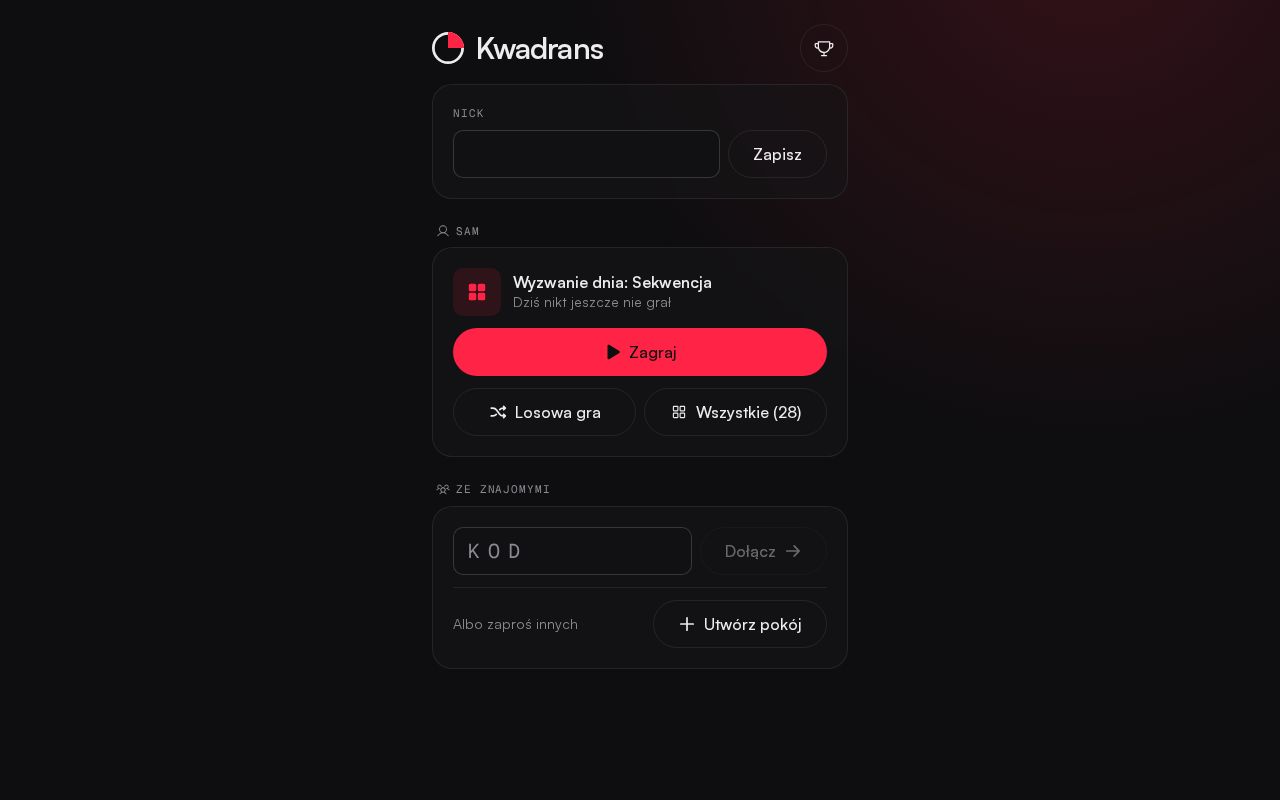 Preview of Kwadrans