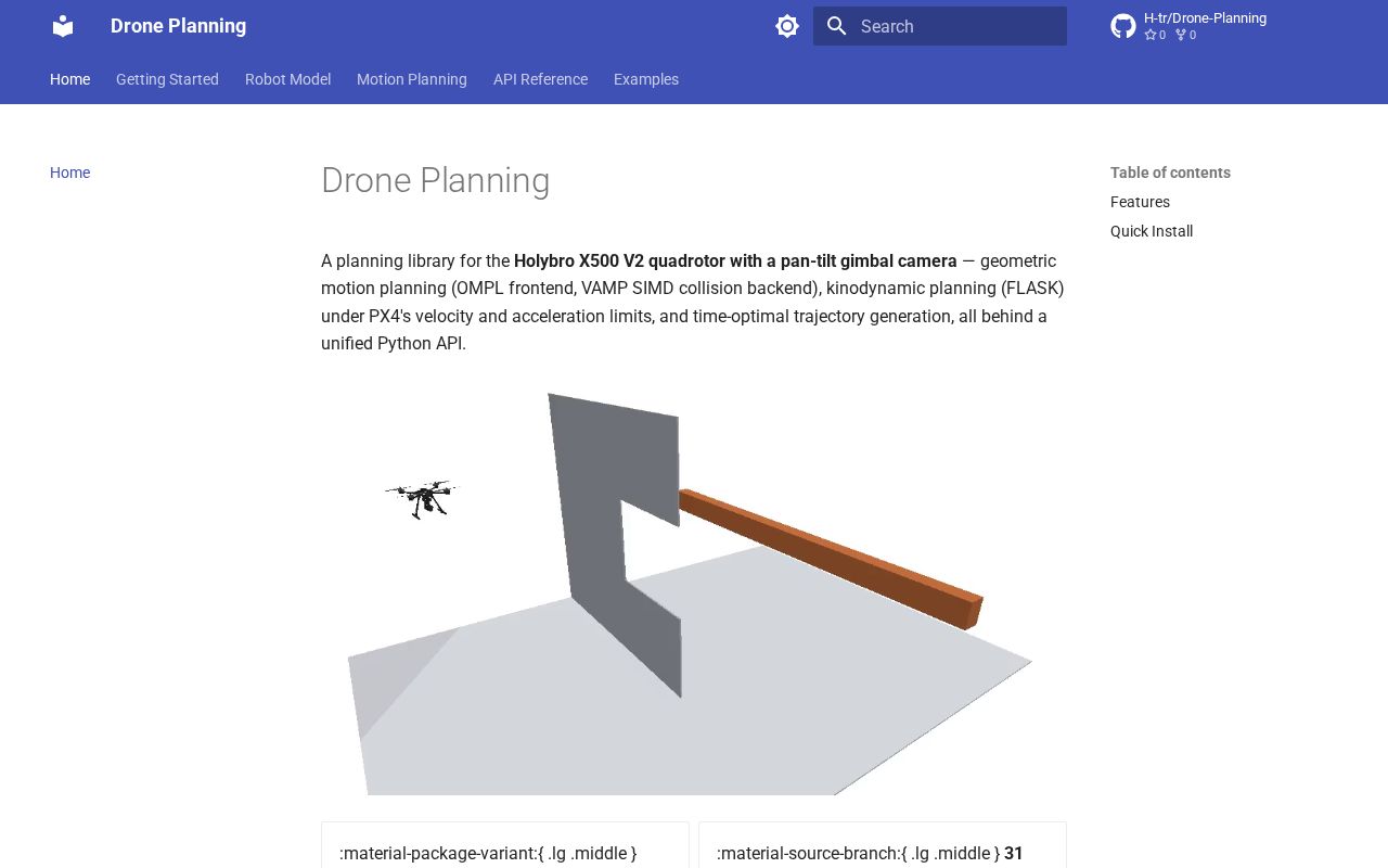 Preview of Drone Planning