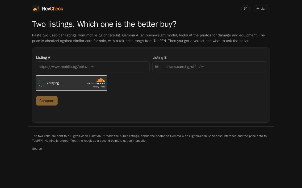 Preview of Revcheck