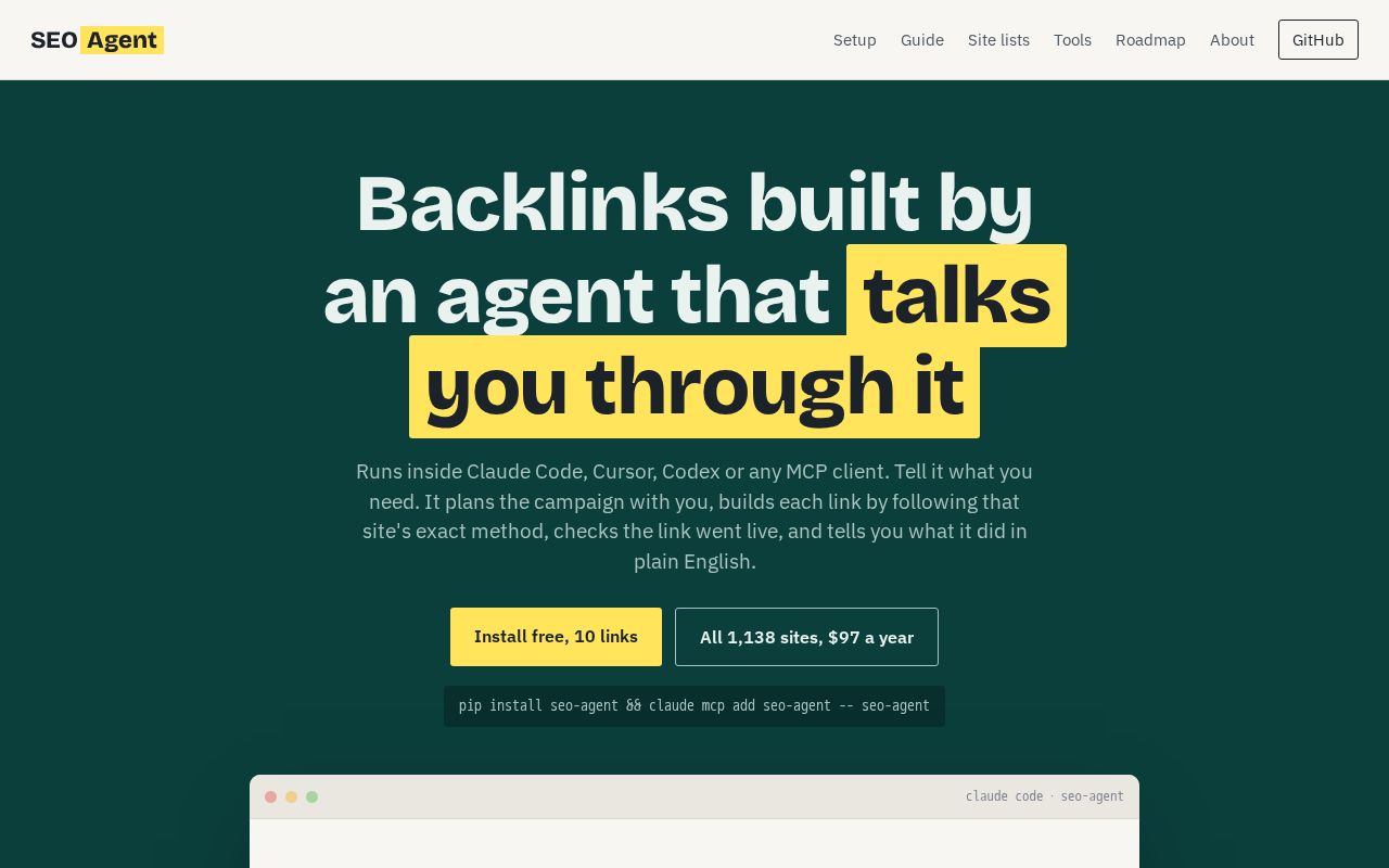 Preview of Seo Agent