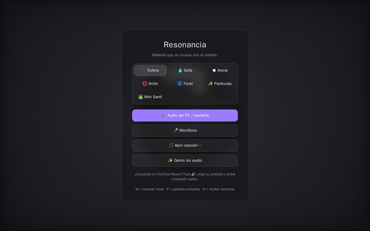 Preview of Resonancia