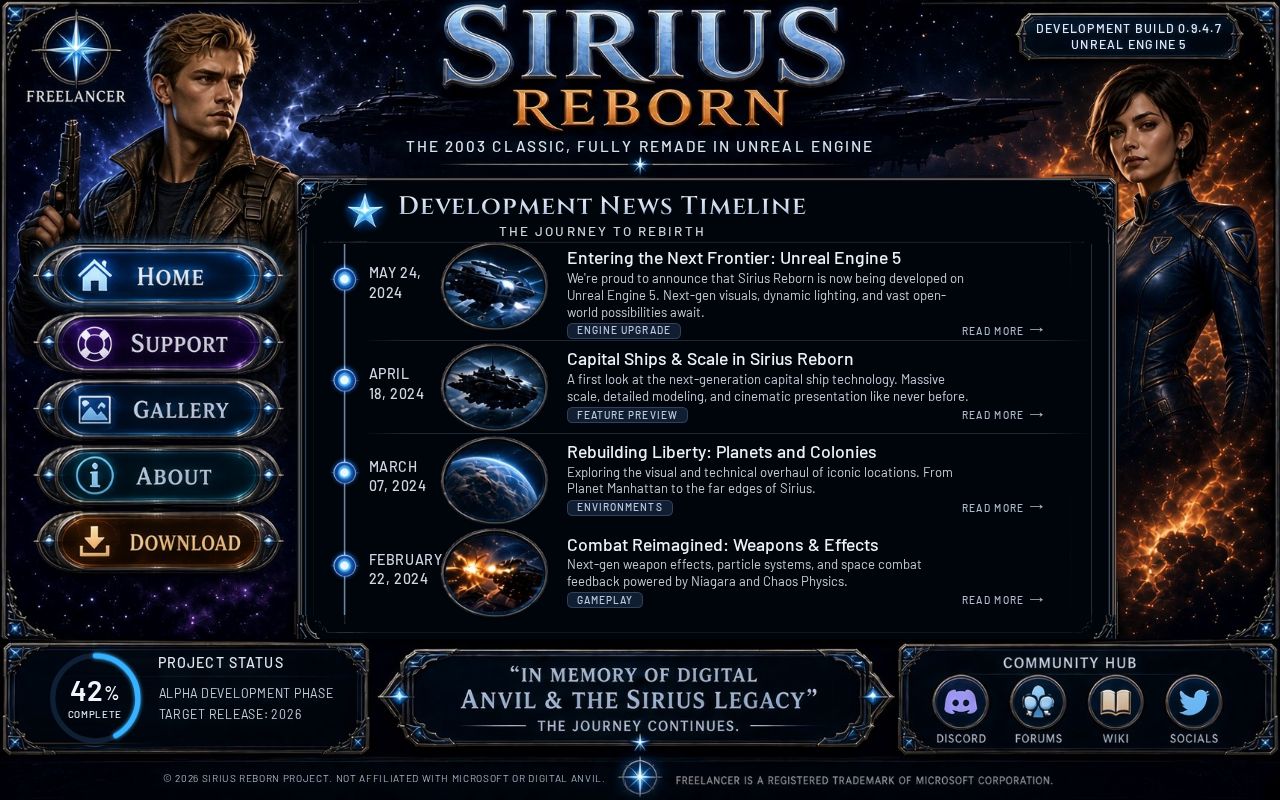 Preview of Sirius Reborn