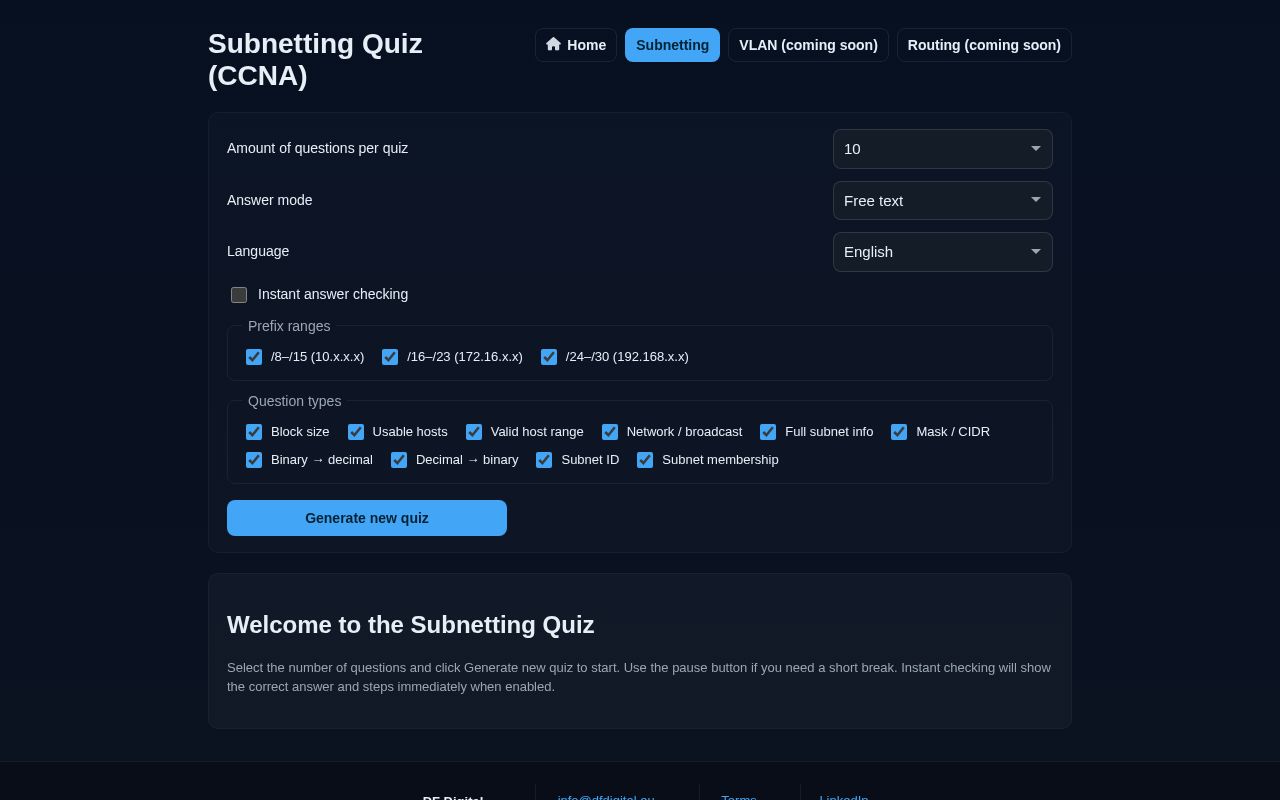 Preview of SubnetPractice
