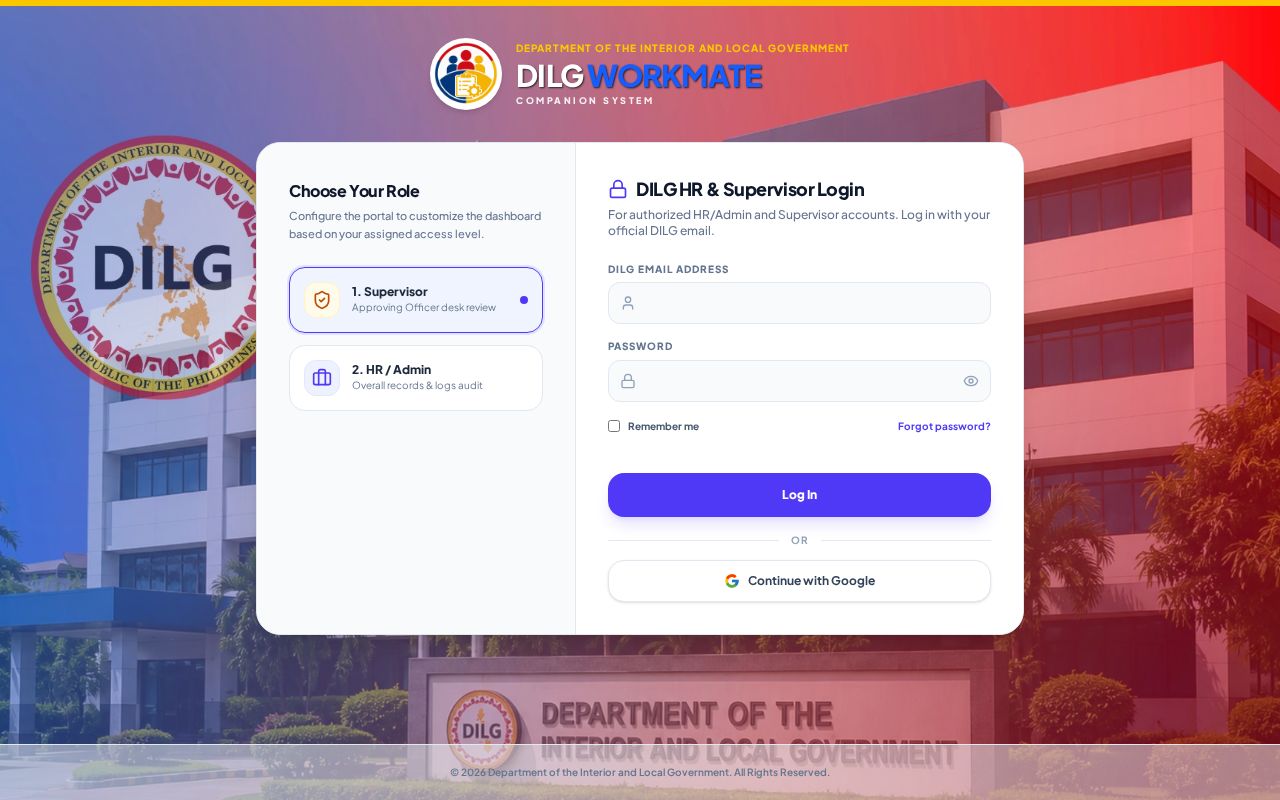 Preview of Dilg Workmate
