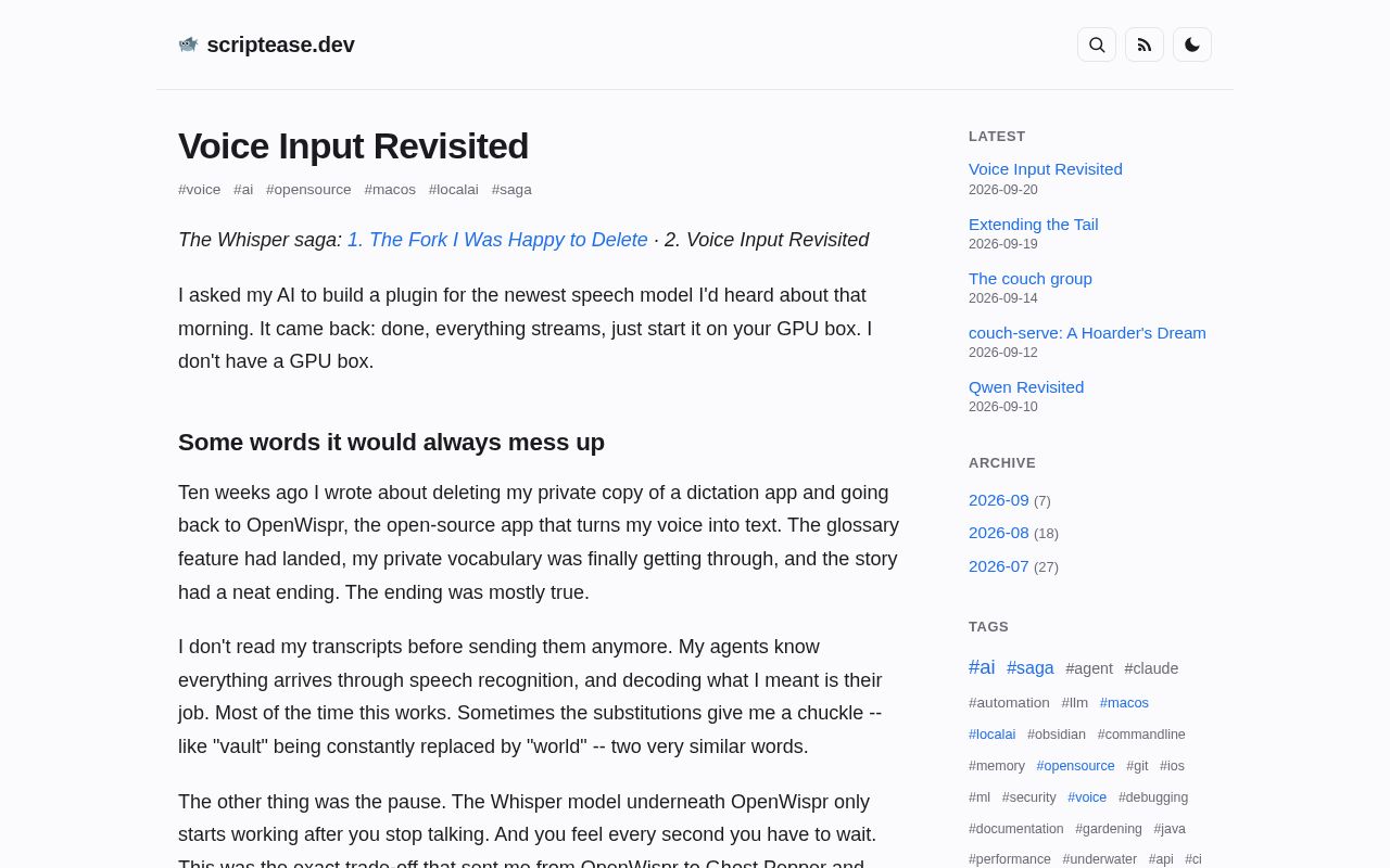 Preview of Typewhisper R2t2 Plugin