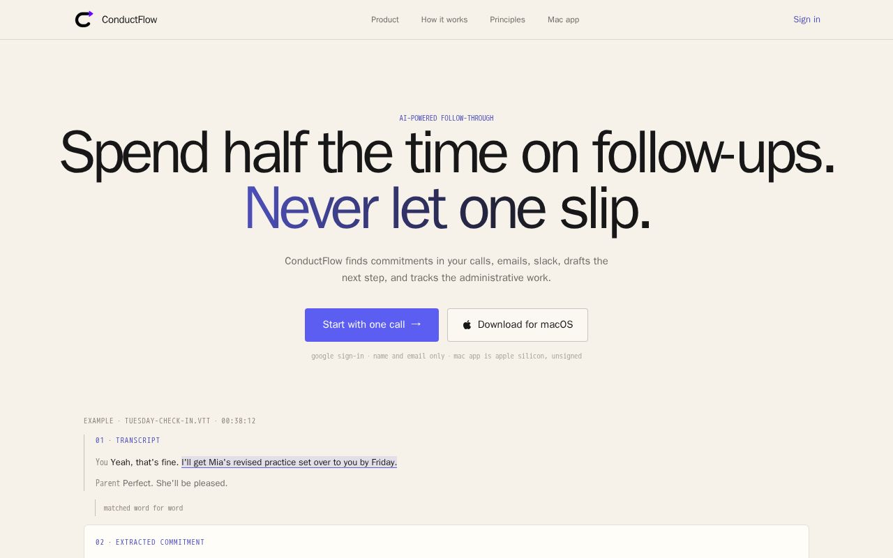 Preview of ConductFlow