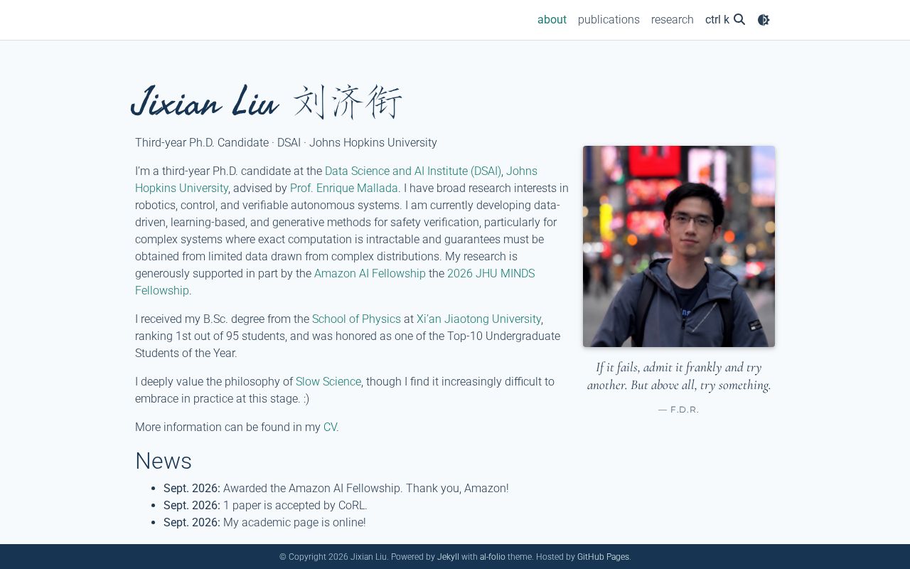 Preview of JeanLew01 Github Io