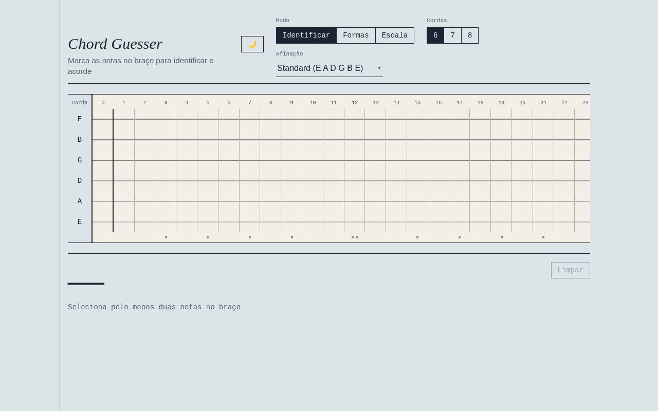 Preview of Chordguesser