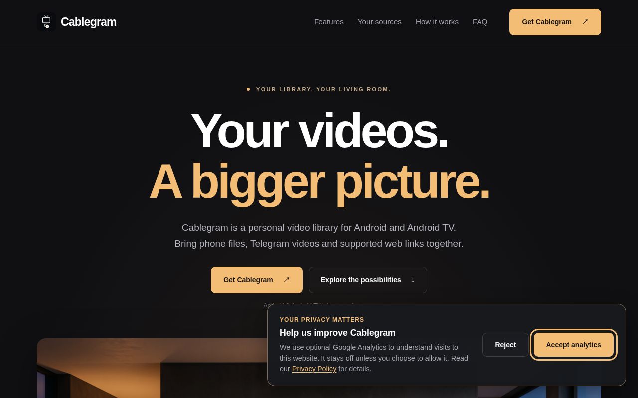Preview of Cablegram Apps