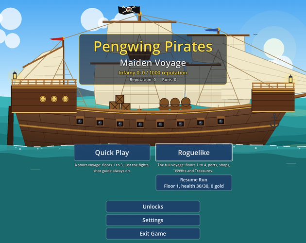 Preview of Pengwing Pirates: Maiden Voyage (Demo)