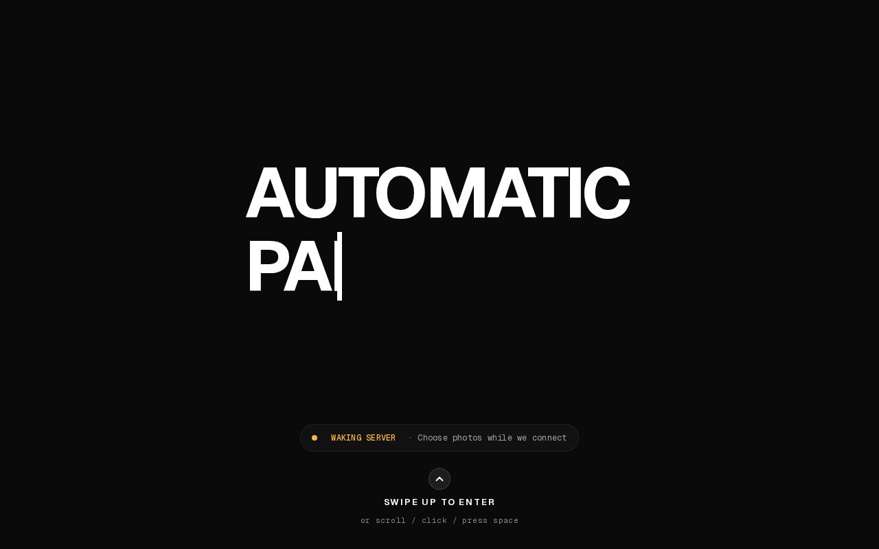 Preview of Automatic Panorama