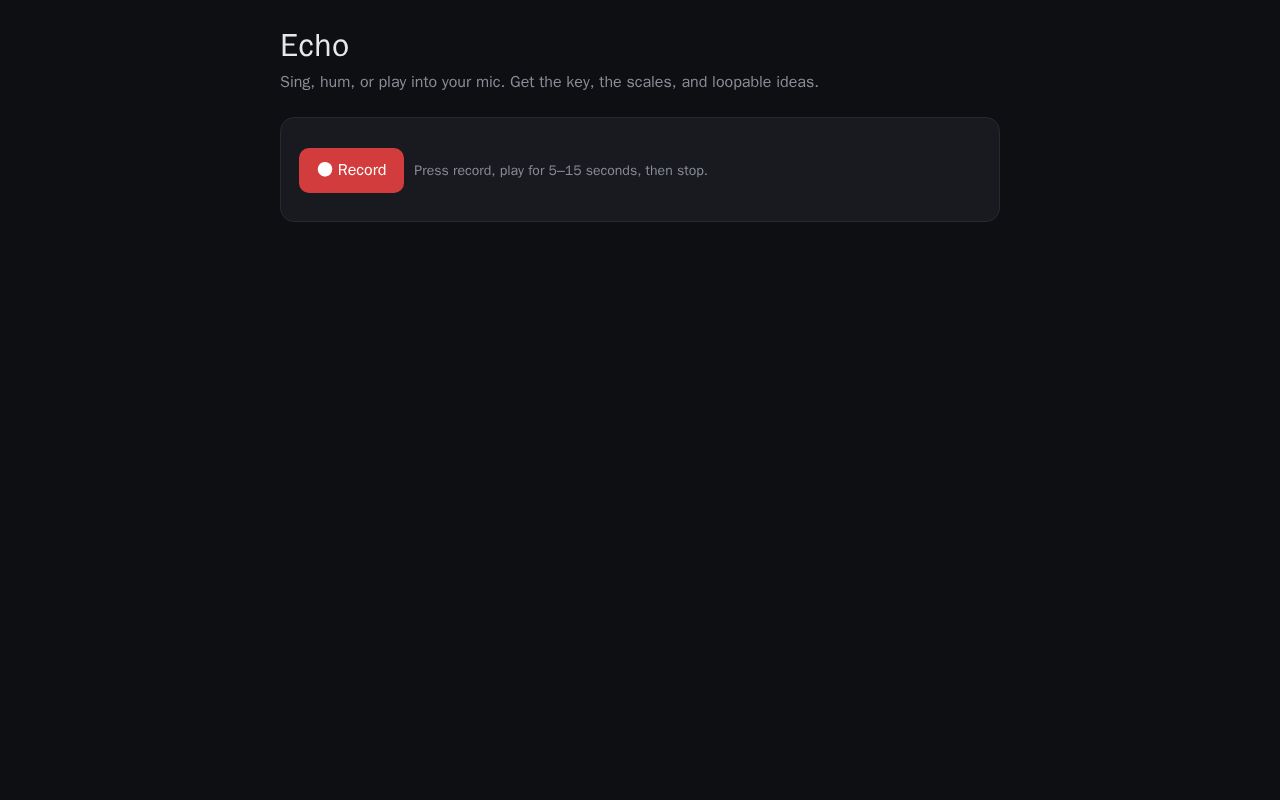 Preview of Echo