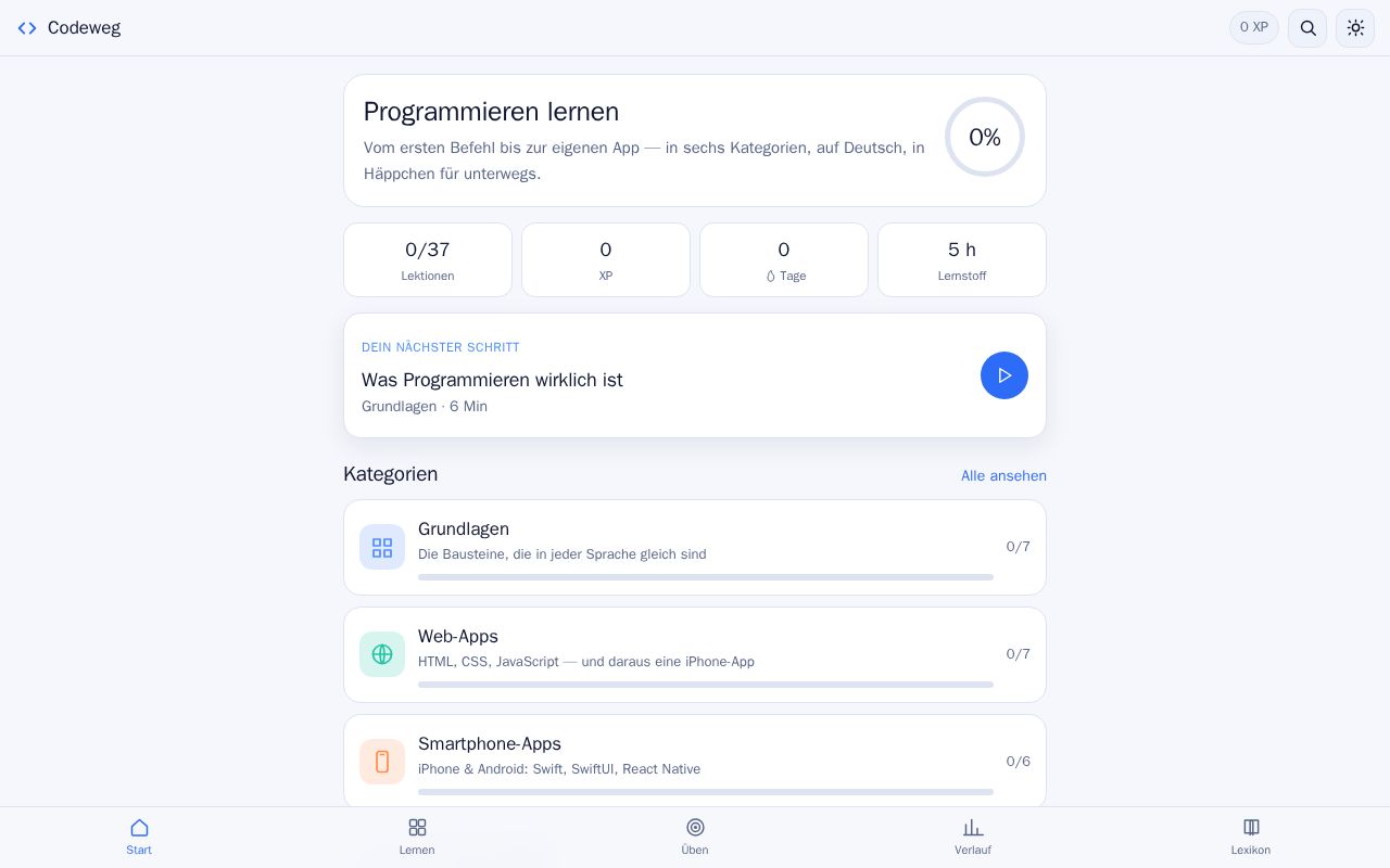 Preview of Codeweg