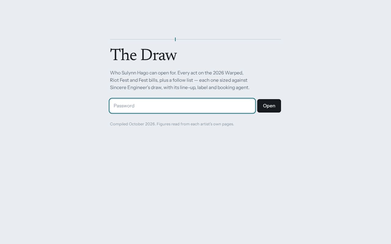 Preview of The Draw