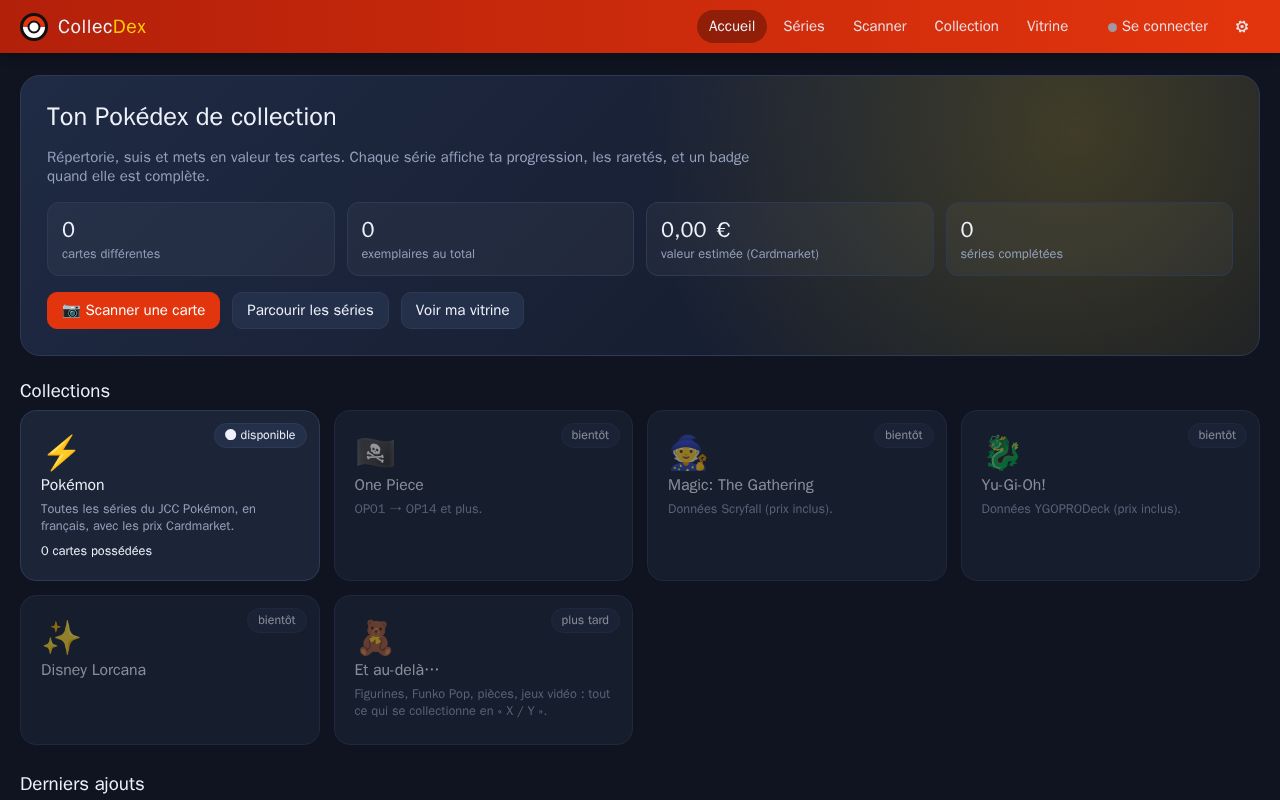 Preview of Collecdex