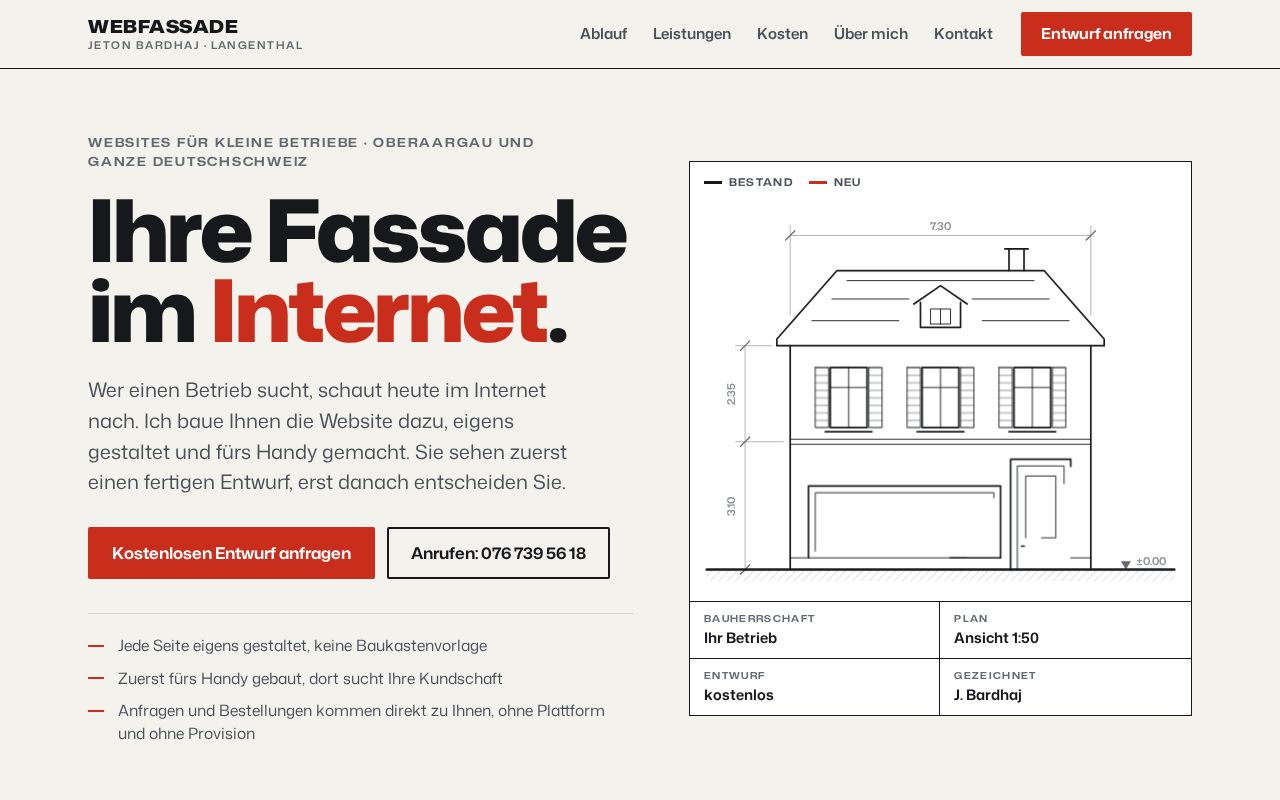 Preview of Webfassade
