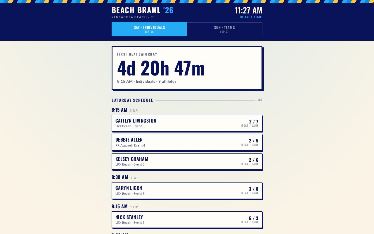 Preview of OxFit Takes Beach Brawl