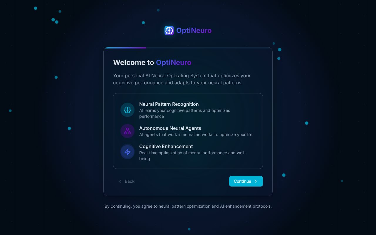 Preview of OptiNeuro