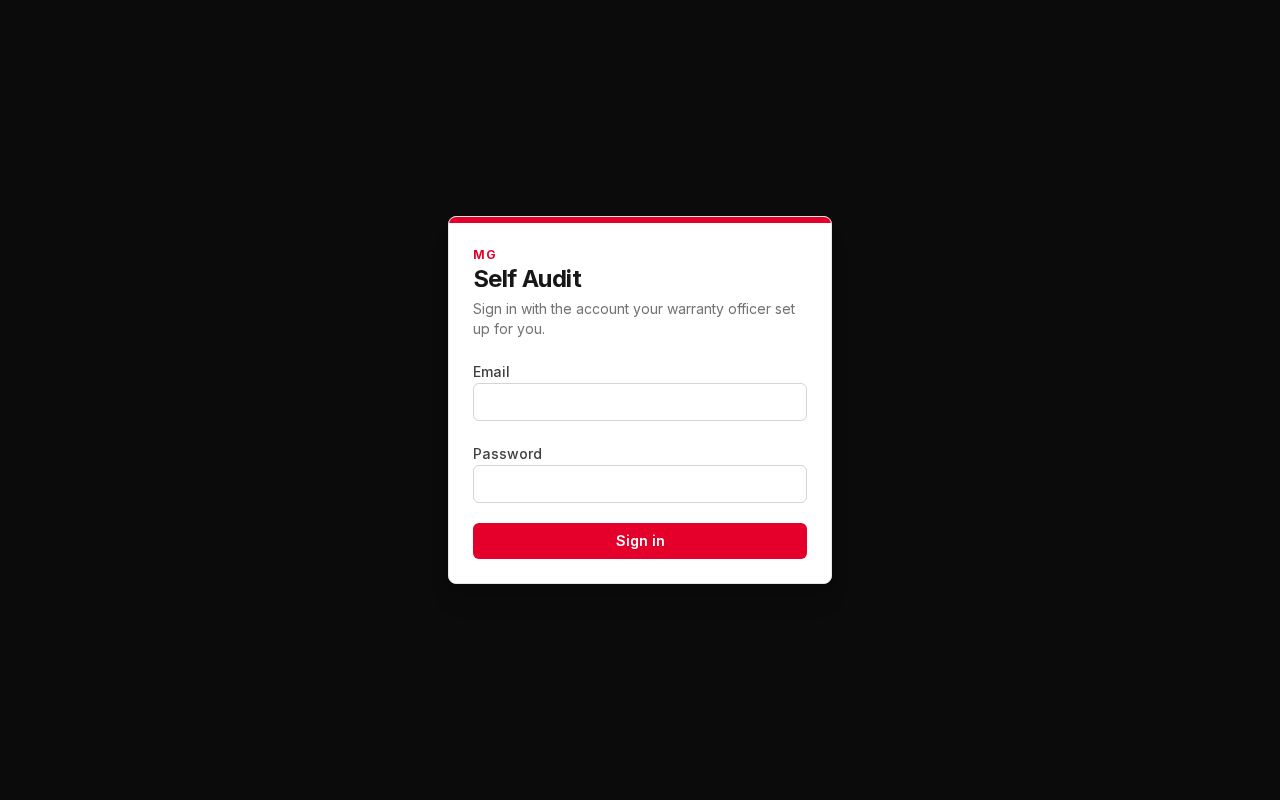 Preview of SelfAuditSystem