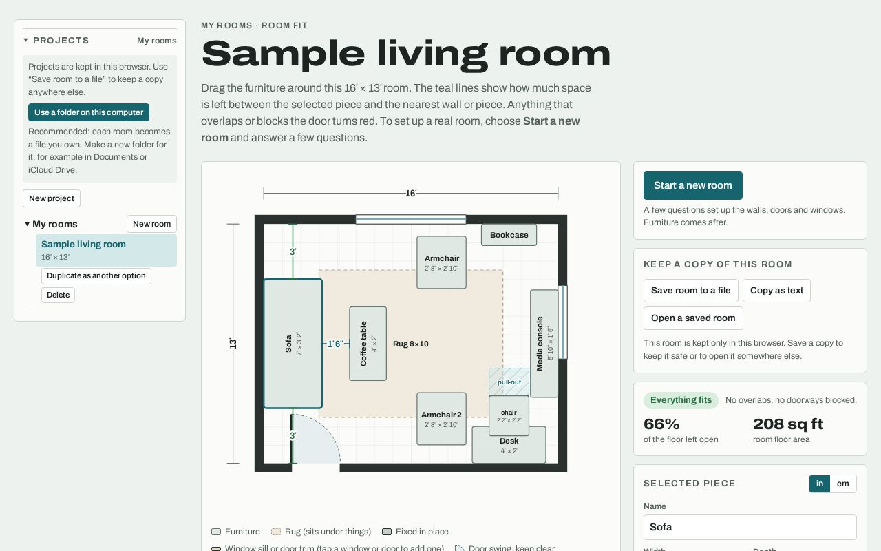 Preview of Room Fit