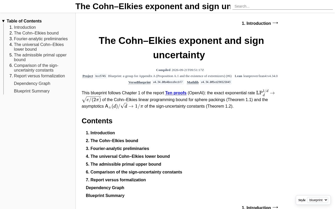 Preview of Cohn Elkies Refactor