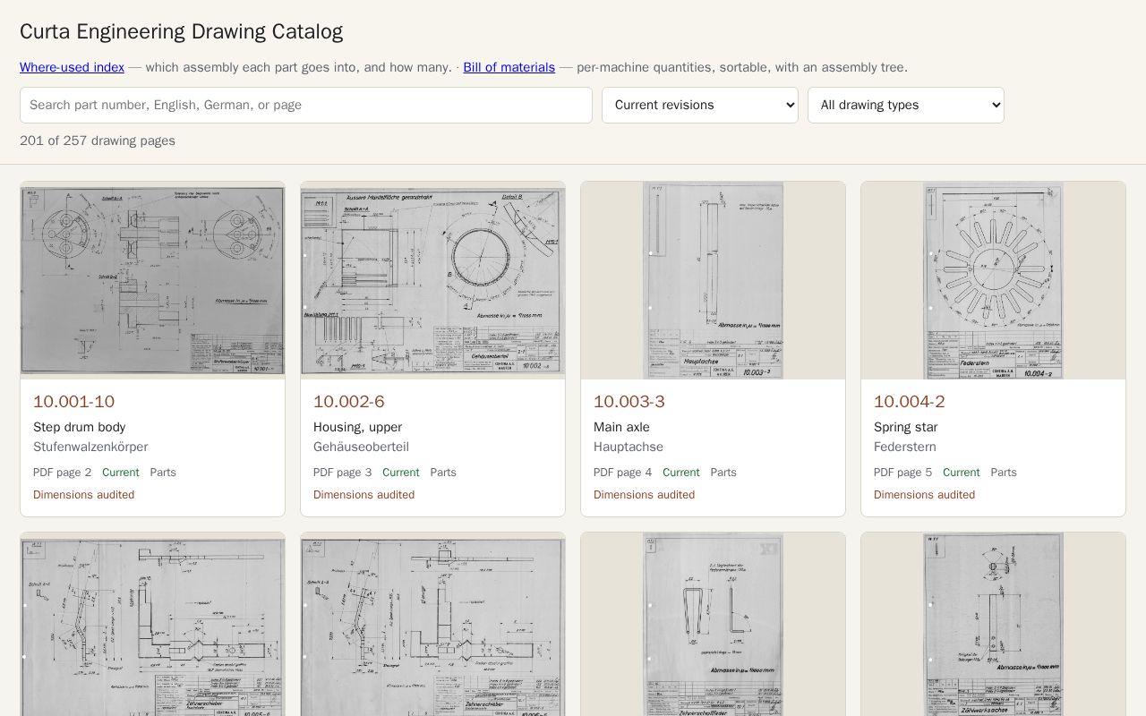 Preview of Curta Drawings