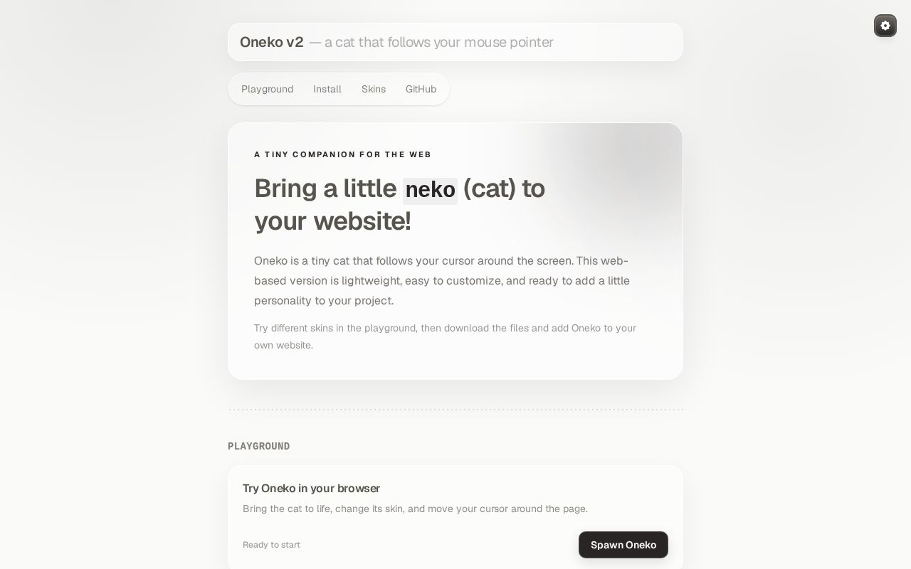 Preview of Oneko V2