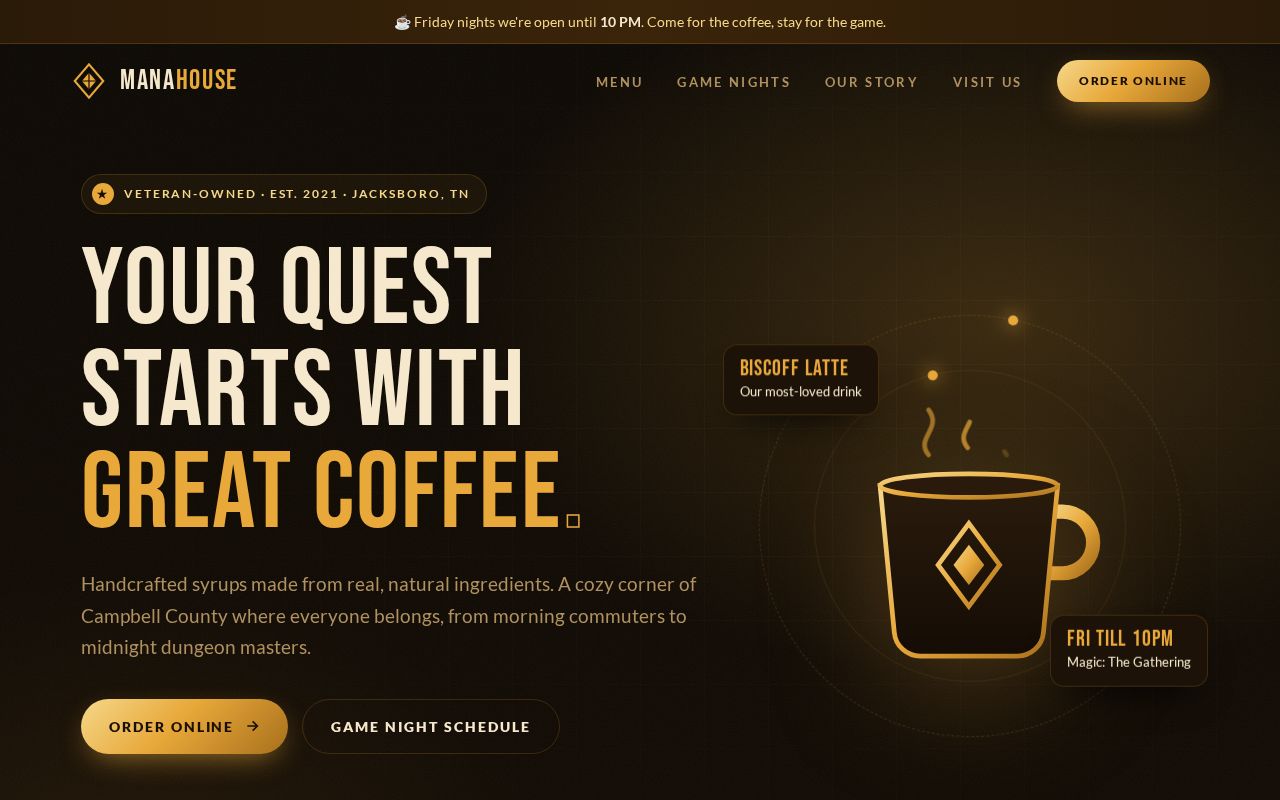 Preview of Manahouse Coffee Concept