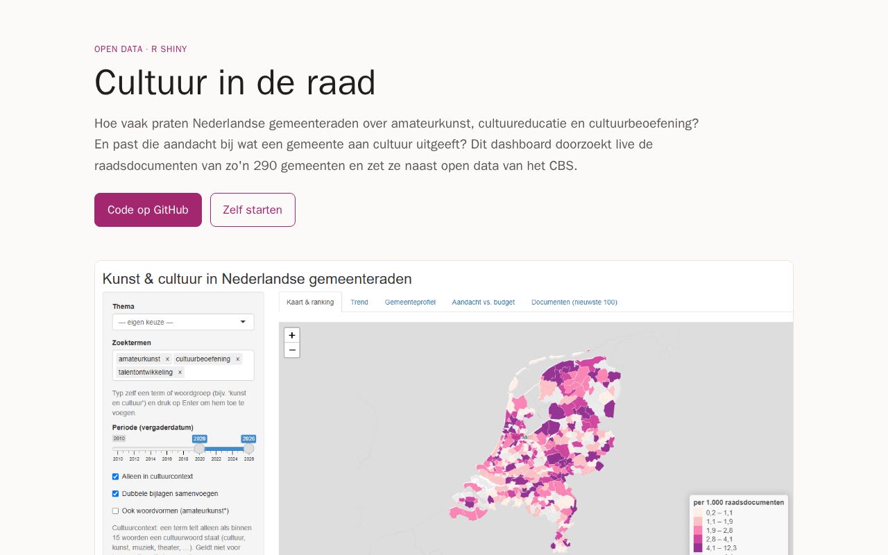 Preview of Cultuur In De Raad