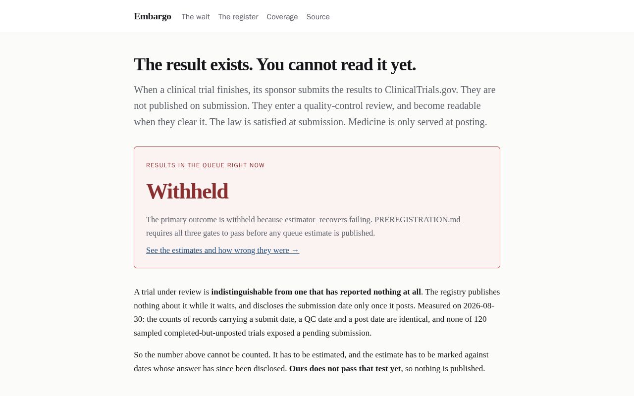 Preview of Embargo