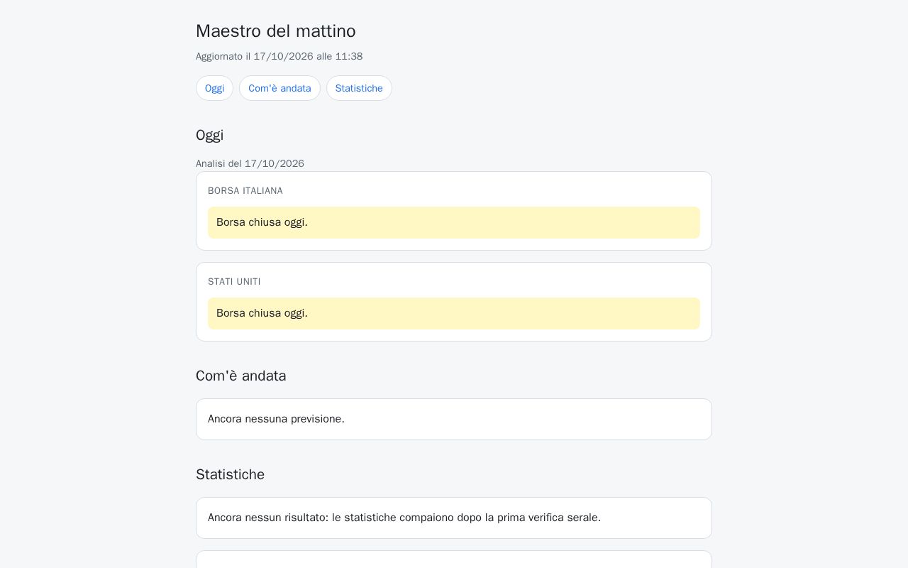 Preview of Maestro del mattino