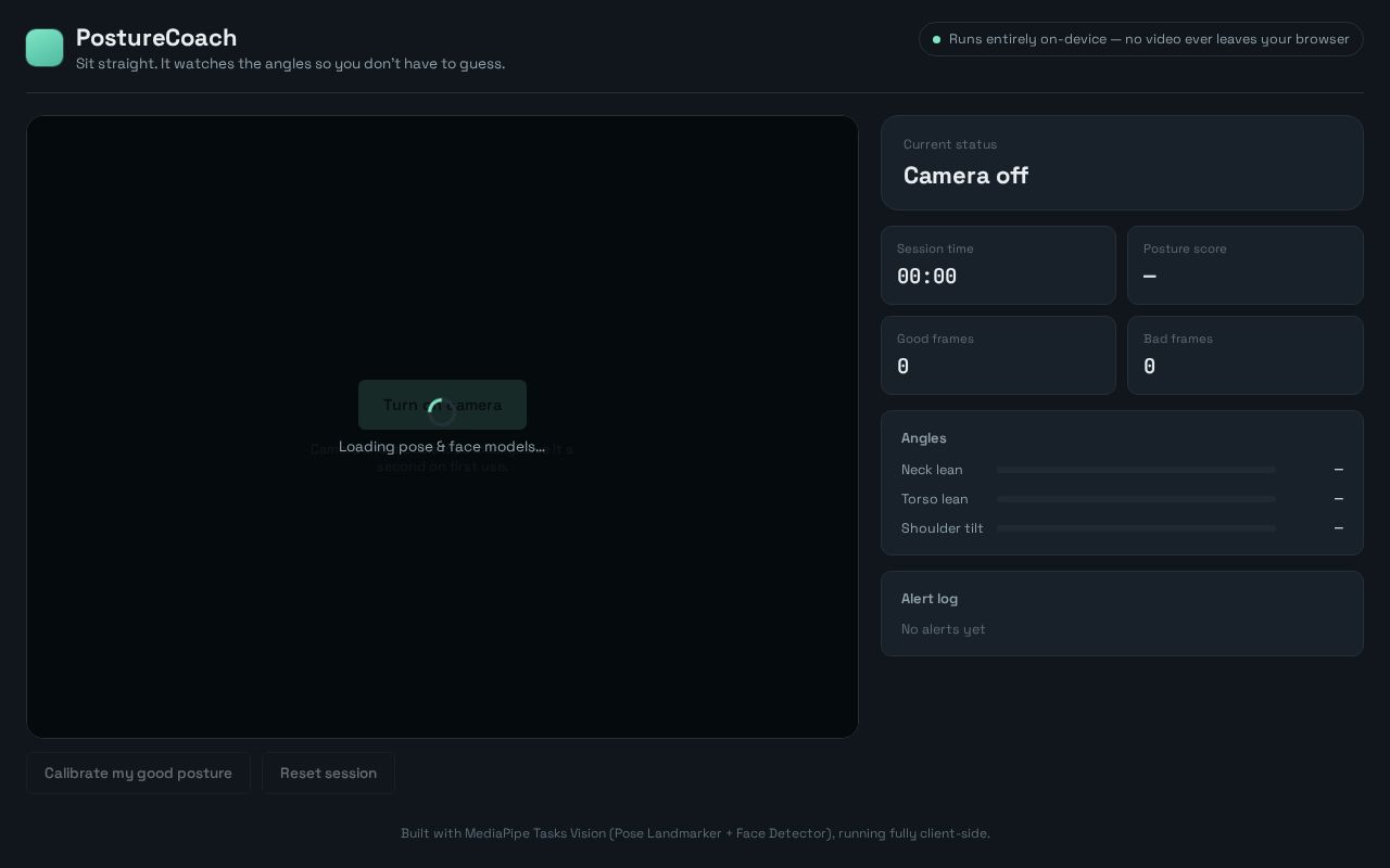 Preview of PostureCoach