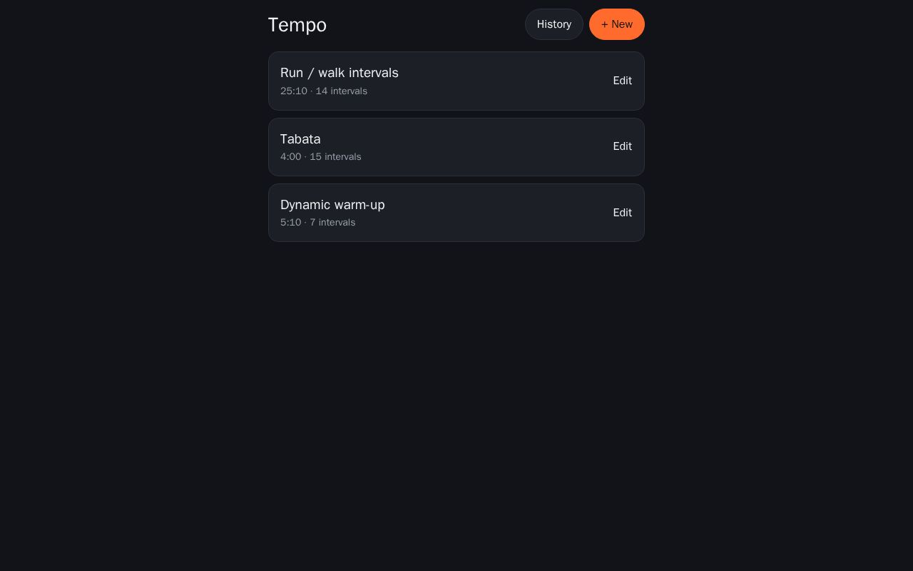 Preview of Tempo