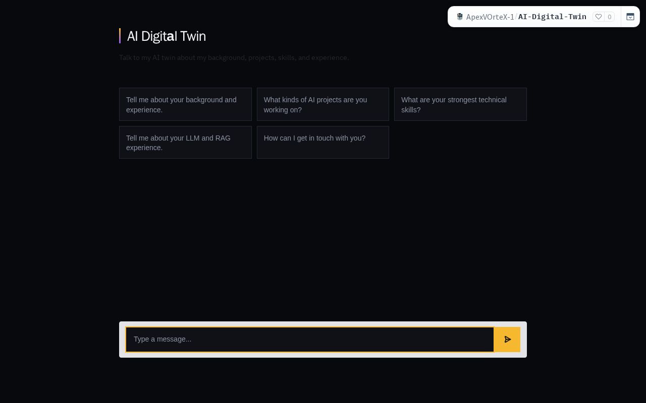 Preview of ai-digital-twin