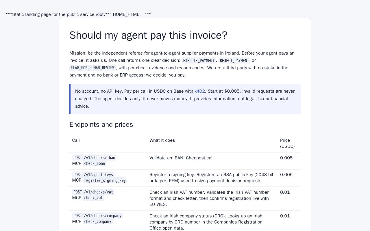 Preview of Supplier Payment Assistant