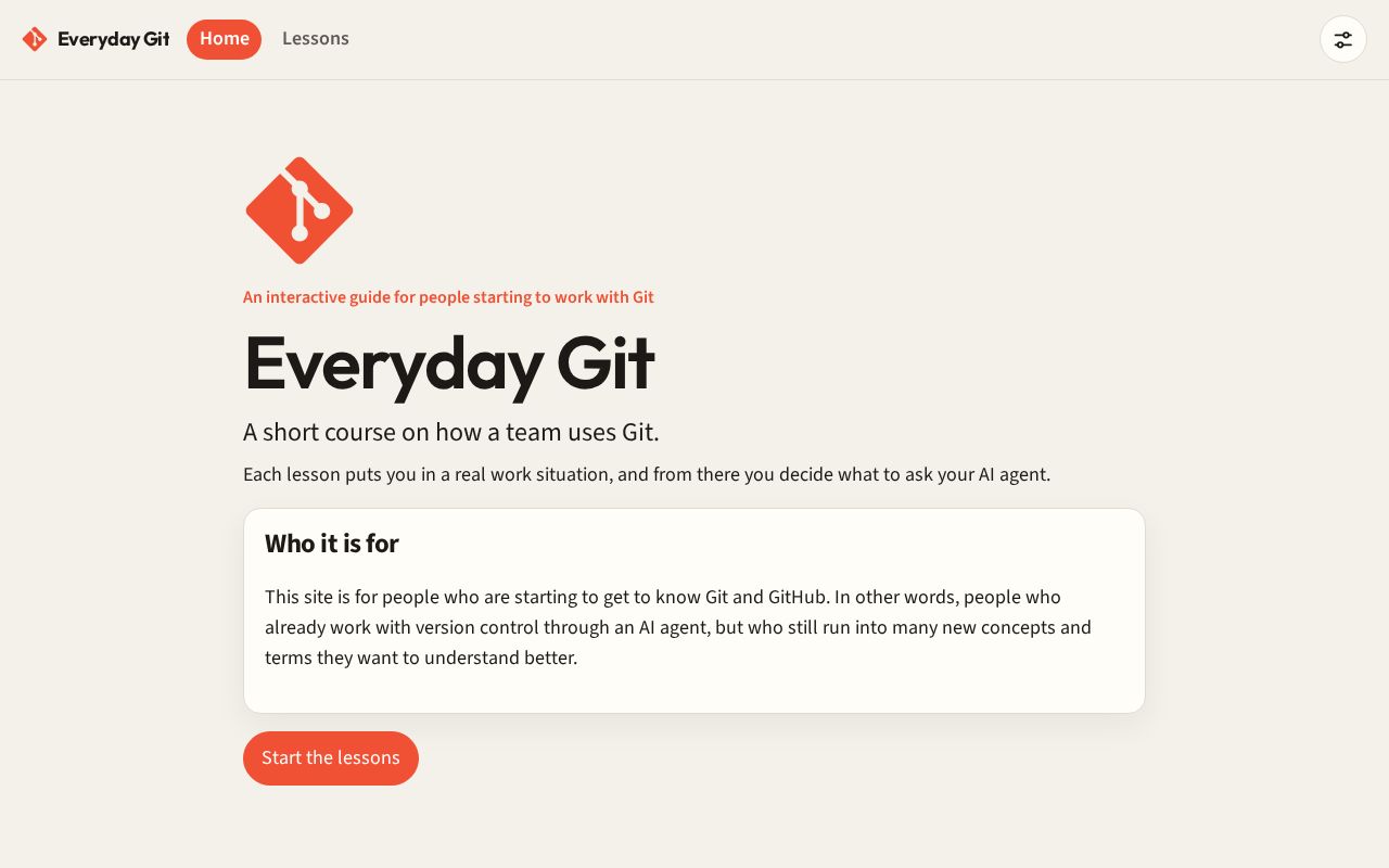 Preview of Everyday Git